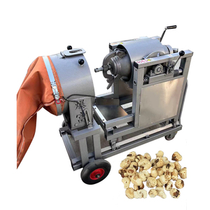 Máquina Comercial Vertical de Gas para Hacer Arroz Inflado con Cáscara Gruesa para Restaurantes - Product Image 4