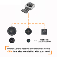 Caméra d'action industrielle 48MP autofocus F/1.79 6P MIPI 4K Mini module FPC S5KGM1ST capteur CMOS H.264 FPV HDR vision nocturne COB