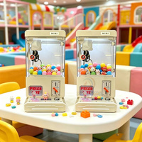 Mini machine à griffes à monnayeur avec paiement par QR code, équipement de jeu commercial à prix gagnants