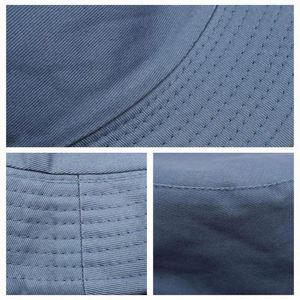 Chapeau de pêcheur unisexe réversible, double face, respirant, en coton, avec broderie personnalisée et impression intégrale - Product Image 6