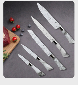 ชุดมีดทำครัว5ชิ้นพร้อมฝาครอบหินมีดเคลือบแบบไม่ติด - Product Image 6