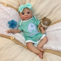 Poupée Bébé en Silicone Corps Entier de 50 cm avec Veines Peintes, Teint de Peau Varié, Nouveau-né Réaliste pour Collection d'Art et Présentation
