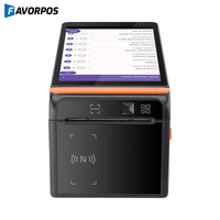 Terminal de point de vente portable avec écran tactile de 8 pouces