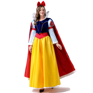 Costume d'halloween blanc conte <span class=keywords><strong>de</strong></span> <span class=keywords><strong>fées</strong></span> reine princesse Cosplay balle robe <span class=keywords><strong>de</strong></span> soirée hôtesse neige robe <span class=keywords><strong>de</strong></span> princesse Costume - Product Image 2