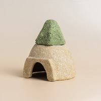 Maisonnette en forme de colline pour hamster, décor de cage à mâcher pour hamster syrien, anti-ennui, vente en gros