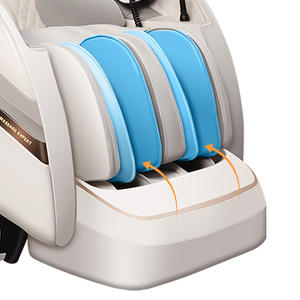 Silla de masaje de doble núcleo de lujo Diseño original de <span class=keywords><strong>China</strong></span> Patentado Gravedad cero Masajeador de cuerpo completo 4d SL pista Cuidado calentado - Product Image 5