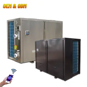 35kw 45kw 50kW Swimming pool heat pump 10P Spa heater vertical equipment Air source Villa domestic air to water