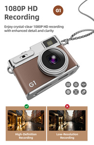 Mini caméra G1 numérique rétro 1080P HD CCD avec écran de 0,96 pouce, caméscope portable vintage, enregistreur vidéo - Product Image 5