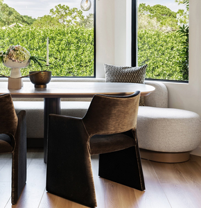 Sedia da Pranzo in Stile Americano con Telaio in Compensato, Schiuma ad <span class=keywords><strong>Alta</strong></span> Densità e Rivestimento in Velluto per Sala da Pranzo - Product Image 5