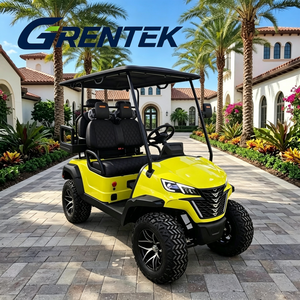 Carrito de Golf Eléctrico de 4 Plazas Todoterreno con Batería de Litio, Iluminación LED de Alta Velocidad, Alcance de 70-90 km para Caminos No Públicos - Product Image 1