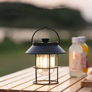 5000mah Camping Lantern Outdoor Led 12 Hours Long Lasting Life Portable Outdoor Emergency Charge Wireless Hanging Tent Camp