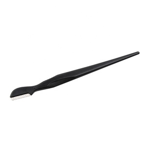 Maquinilla <span class=keywords><strong>de</strong></span> <span class=keywords><strong>Afeitar</strong></span> Redonda Negra para <span class=keywords><strong>Cejas</strong></span> <span class=keywords><strong>de</strong></span> Marca Privada con Cubierta <span class=keywords><strong>de</strong></span> Plástico - Product Image 4