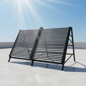 Colector Solar de Tubos de Vacío de Vidrio Borosilicato para Uso en Exteriores a Largo Plazo, Colector Solar de Tubos de Vacío JR-50-58 Profesional Remot - Product Image 2