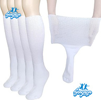 Chaussettes Diabétiques Unisexe Extra Larges et Extensibles Idéales pour les Pieds Gonflés, le Lymphœdème, la Neuropathie Diabétique, l'Obésité et les Porteurs de Bottes de Protection