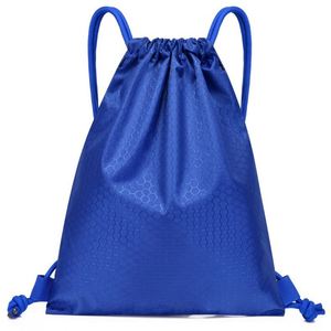Custom Logo Nylon Draw String Recycled Waterproof 210D Polyester <b>Drawstring</b> Shopping Bag Sport Promotion <b>Backpack</b> - Product Image 1