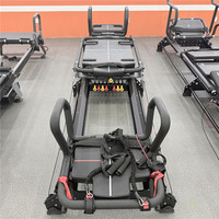 Pour Mini Pro M3K EVO : Machine de Pilates Reformer Professionnelle, Durable, Portable et Réglable pour Studio