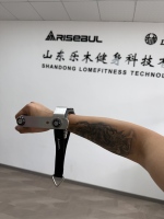 Poignées de câble métalliques robustes et confortables, antidérapantes, pour machine à câbles de fitness, accessoire pour entraînement en salle de sport RISEBUL