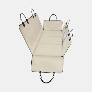 Großhandel Hochwertiger Wasserdichter Leder-Autositzbezug für Haustiere mit Hartem Boden - Product Image 6