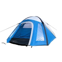 Tente gonflable de camping pour 4 hommes, dôme, à air