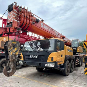 Grúa sobre orugas usada Sany STC750 de 75 toneladas, año 2013, marca famosa original, stock limitado, motor, caja de cambios, bomba y motor principal originales. ¡Venta caliente! - Product Image 1