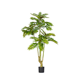 Home decorative tree plastic ornaments in pot planting bonsai small pot artificial realistic fake 200cm garden plants