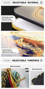 Piezas de Arte Moderno FLOR moda creativa decoración de pared pintura dormitorio <span class=keywords><strong>reloj</strong></span> entrada <span class=keywords><strong>restaurante</strong></span> Comprar Relojes de pared para <span class=keywords><strong>casa</strong></span> - Product Image 6