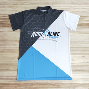 Maillot de bowling confortable, respirant, séchage rapide, durable, anti-humidité, sublimé, vêtements d'équipe de bowling pour hommes, femmes et jeunes - Product Image 1
