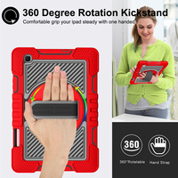 B2B 360 °   Étui de tablette robuste antichoc avec béquille rotative pour utilisation en extérieur, vente en gros pour Samsung Galaxy Tab S6 Lite 10,4 pouces