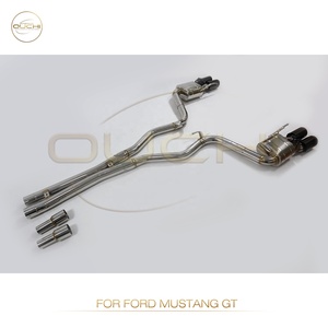 Échappement Valvetronic <span class=keywords><strong>Mustang</strong></span> <span class=keywords><strong>GT</strong></span> en acier inoxydable Catback pour Ford <span class=keywords><strong>Mustang</strong></span> <span class=keywords><strong>GT</strong></span> 5.0L, systèmes d'échappement tuning, pièces de performance automobile - Product Image 2