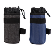 Support de téléphone pour guidon de vélo 750 ml, poche en filet pour bouteille d'eau, ajustement universel pour VTT, vélo de route, vélo électrique, vélo pour enfants, fauteuil roulant