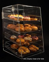 Durable imprimé fait sur commande 40x30 de support de beignet épaisseur rectangulaire de la feuille 3mm d'Acrilyc pour des magasins de détail et l'usage de plancher