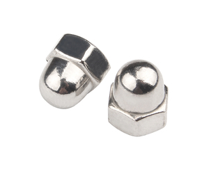 DIN1587 Tuercas hexagonales <span class=keywords><strong>de</strong></span> bellota <span class=keywords><strong>de</strong></span> acero inoxidable 304/316 Sujetadores galvanizados con tuercas ciegas abovedadas personalizables - Product Image 2