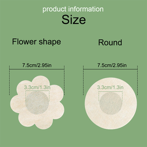 Coussinets de soutien-gorge jetables en tissu non tissé de haute qualité <span class=keywords><strong>Cache</strong></span>-tétons Sexy Femmes Beauté Couvre-seins Accessoires de lingerie Hongmiao - Product Image 3