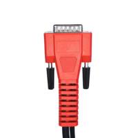 Cable de prueba principal OBD2 de 16 pines ICarsoft X400 X300, cable adaptador de escáner de diagnóstico OBDII J1962 de repuesto