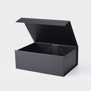 Boîtes rigides de luxe fantaisie holographiques couleur A4 format profond en <span class=keywords><strong>carton</strong></span> avec fermeture magnétique, matériaux recyclés, gaufrage pour gants et mitaines - Product Image 3