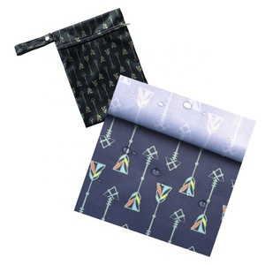Pour Oeko Tex pour la norme 100 Pfas Free Imperméable Écologique 100% Polyester Léger Microfibre PUL Tissus pour Sacs et - Product Image 2