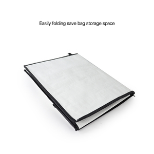 Bolsa Térmica Promocional Desechable Plegable de PP Tejido Laminado Aislante con Espuma de Aluminio EPE Impermeable con Cremallera y Velcro, Totalmente Personalizable - Product Image 2