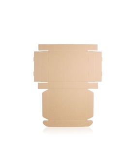 Thân Thiện Với Môi Tái Chế Nâu Kraft Giấy Gấp Hộp Bưu Phẩm Hộp Các Tông Sóng Biểu Tượng Tùy Chỉnh Hộp Vận Chuyển - Product Image 5