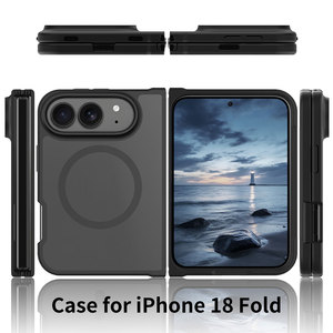 Étui de <span class=keywords><strong>téléphone</strong></span> magnétique puissant OEM avec design ultra-fin pour <span class=keywords><strong>iPhone</strong></span> 18, anti-traces de doigts, rebords surélevés pour écran/appareil photo, protection contre les chutes - Product Image 1