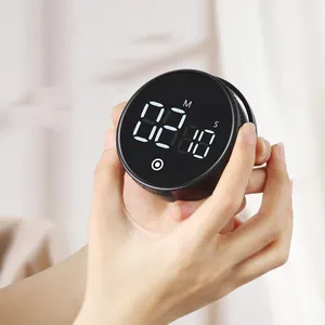 Atacado Personalizado Rodada LED Digital Display Digital Kitchen Timer