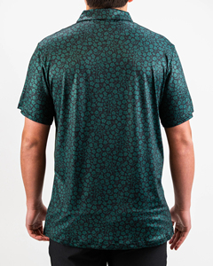 เสื้อกอล์ฟแบบถัก ระบายอากาศได้ดี ซับเหงื่อ ขนาดใหญ่พิเศษ พิมพ์ลาย/ปักโลโก้ตามสั่ง ปี 2025 - Product Image 3