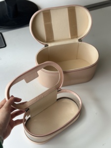 Thiết Kế Sang Trọng Bán Buôn PU Da Trang Điểm Túi Công Suất Lớn Biểu Tượng Tùy Chỉnh Du Lịch Vệ Sinh Cá Nhân Trường Hợp Set Mỹ Phẩm Tổ Chức Hộp - Product Image 6