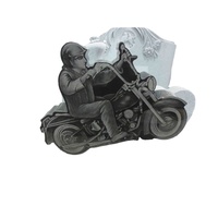 Pierre tombale et monument funéraire sculptés sur mesure, pierre tombale en forme de moto