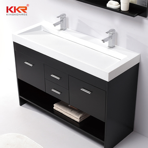 Lavabo de salle de bain, lave-main, toilette, avec armoire - Product Image 1
