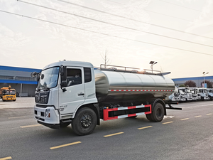 Réservoir de lait frais Dongfeng 13.5CBM, transporteur d'eau potable/lait en acier inoxydable-4x2 Diesel, Nuevo Para <span class=keywords><strong>Am</strong></span>érica <span class=keywords><strong>Del</strong></span> Sur - Product Image 3