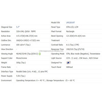 Monitores LCD 5,7 pulgadas 320*240 TFT proveedor Panel LCD LM32019R LM32019T LM320192 LM320191 LM32019P Pantalla LCD