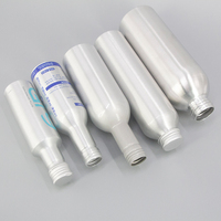 Qualité en gros spirale bouche bouteille en aluminium vide aérosol pulvérisateur métal cosmétique nettoyant peau pulvérisation liquide de frein boîte de conserve