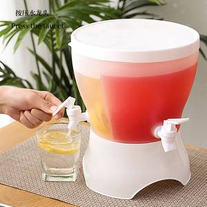 Cold <b>water</b> bottle with spout for refrigerator, tea kettle, household lemon <b>water</b> bottle, sealed cool <b>water</b> bucket for summer use - Product Image 5