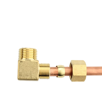 Raccord coudé à compression en laiton à 90 degrés pour plomberie, filetage mâle BSPP 1/8 1/2, pour tuyaux de 4, 6, 8, 12 mm de diamètre extérieur, avec embout de raccordement