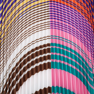 Jupe plissée Miyake haut de gamme, collection été 2026, colorée, taille haute, évasée, longue, pour le quotidien – Vente en gros de vêtements - Product Image 5